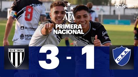 Gimnasia M 3 1 Alvarado Primera Nacional Fecha 23 Zona A YouTube