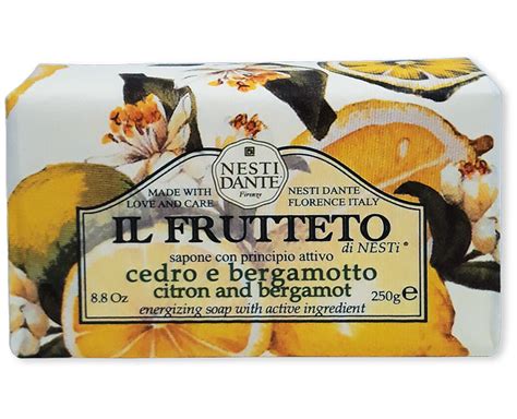 Il Frutteto Sapone Al Cedro E Bergamotto Nesti Dante G Ndr S R L