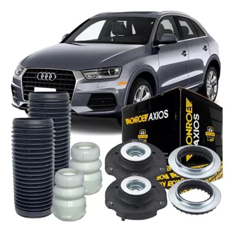 Kit Coxim Amortecedor Dianteiro Audi Q3 2013 A 2018 Parcelamento Sem