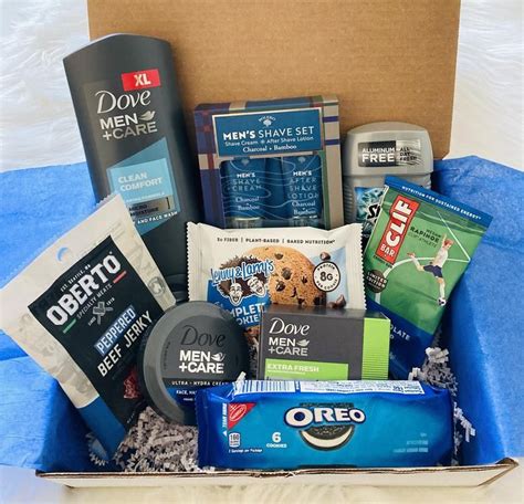 Mens Care Package Military Care Box Thinking Of You Men Care