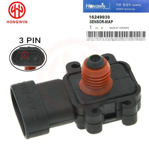 Car MAP Manifold Absolute Air Pressure Sensor 16249939 For GMC