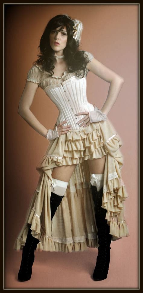 Saloon Girl Costume Make The Dress And Separate Bloomer Shorts No