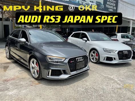 Recon 2018 Audi Rs3 25 Black Edition Hatchback Japan Spec Rs Bucket