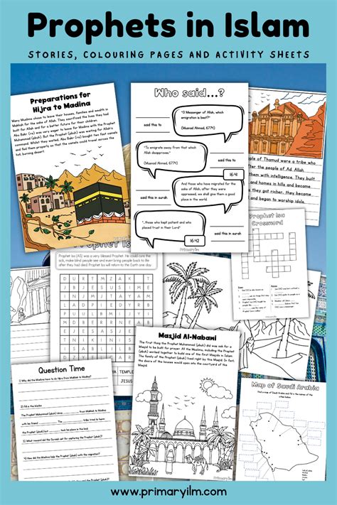 Prophet Worksheets