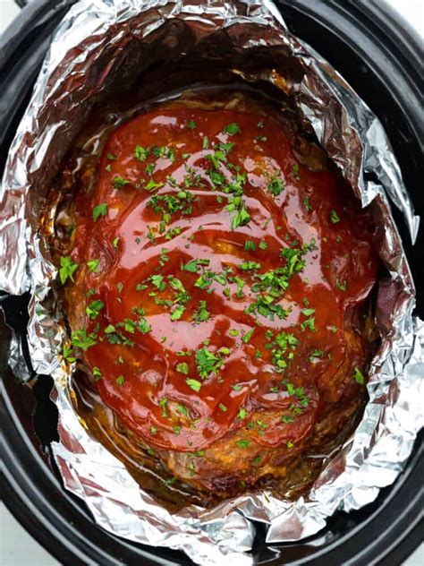 Amazing Crockpot Meatloaf The Recipe Critic