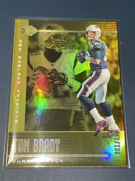 Yahoo Tom Brady Nfl Panini Illusions Trophy Co