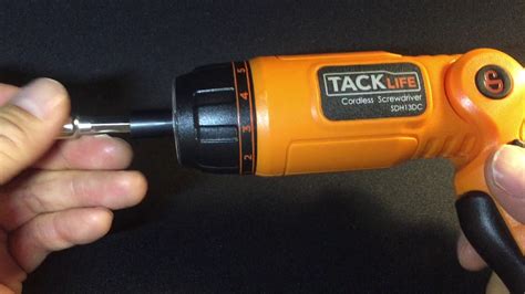 Tacklife Sdh13dc Advanced Cordless Screwdriver Youtube