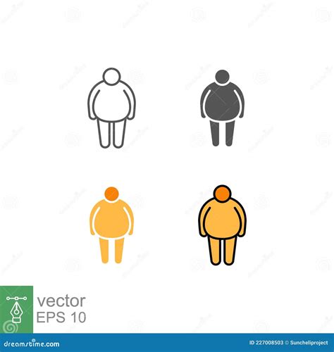 Fatness Tummy Stock Illustrations 104 Fatness Tummy Stock