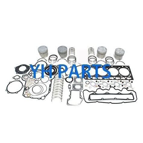 Overhaul Rebuild Kit For Kubota Engine V2607 V2607T Gasket Bearing