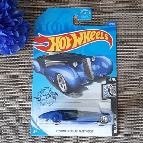 Mattel Other Hot Wheels Custom Cadillac Fleetwood Blue 220 Rod