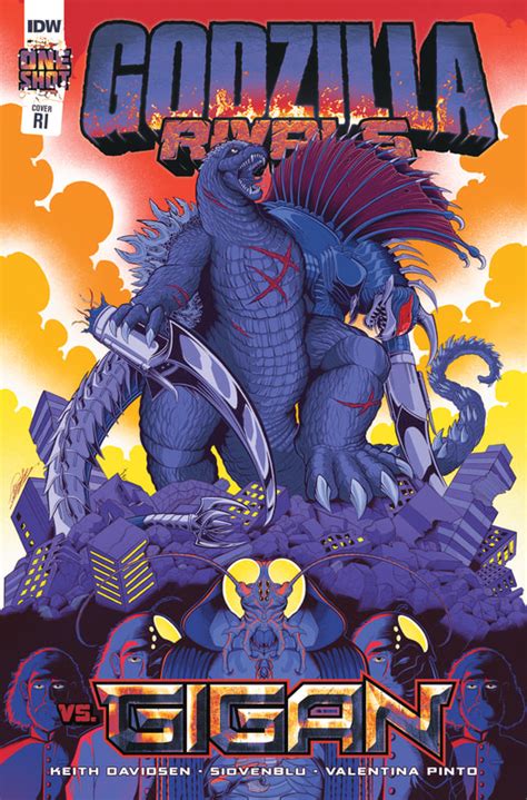 Comics Books Godzilla IDW Kaiju Battle