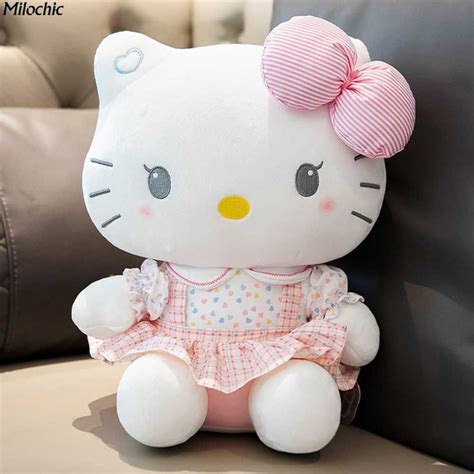 Плюшевые игрушки, милые куклы Hello Kitty, праздничные подарки купить ...
