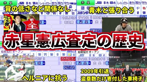 【プロ野球解説】赤星憲広のパワプロ査定の歴史。その年に何があったのか？能力と現実を比較して解説。 Youtube