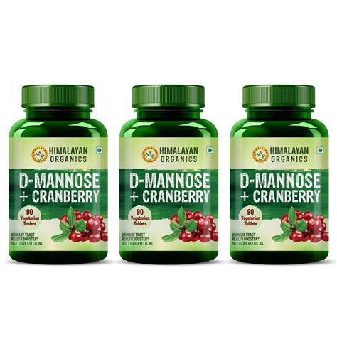 D Mannose Cranberry Antioxidant Rich Supplement For Kidney Health