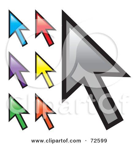 Free Cursor Hand Clipart Illustration