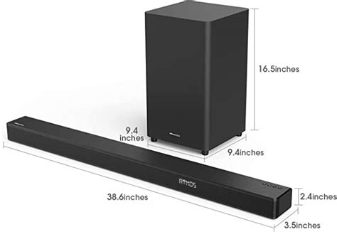 Wireless Atmos Soundbar with Subwoofer - Discount Duuka