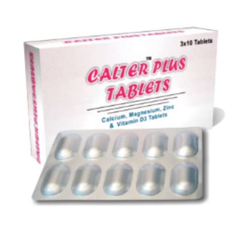 Calter Plus Tablets I Syner Med Pharmaceuticals