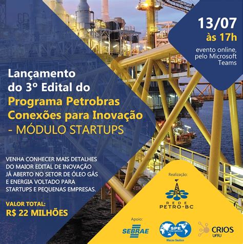 Edital Programa Petrobras Conex Es Para Inova O M Dulo Startups