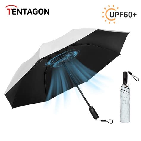 Usb Chargeable Foldable Beach Parasol Para Mulheres Creative Portable