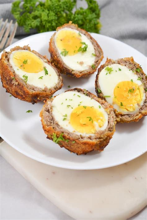 Easy Keto Air Fryer Scotch Eggs Low Carb Idea Quick Healthy Best Recipe