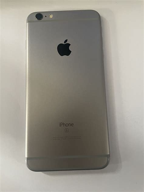 Apple Iphone S Plus Gb Gray Ebay