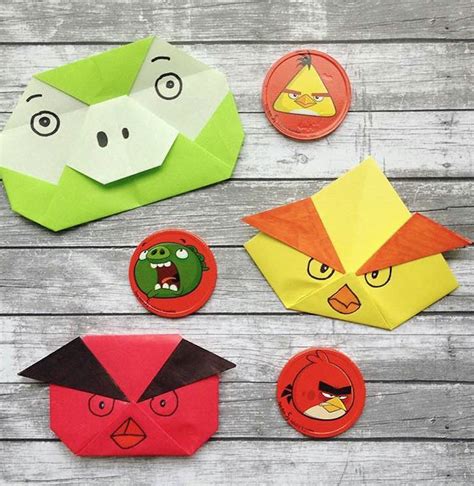 Angry Birds, Origamialalma (Instagram) | TUTORIAL: bit.ly ...