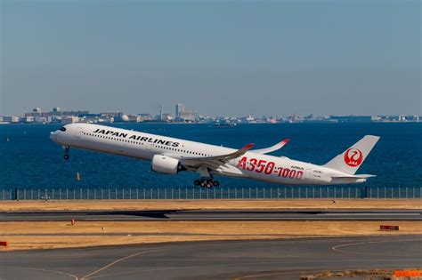 Jalの新フラッグシップa350－1000（2月3日 羽田空港） ボンさんの飛行機写真and道楽日記