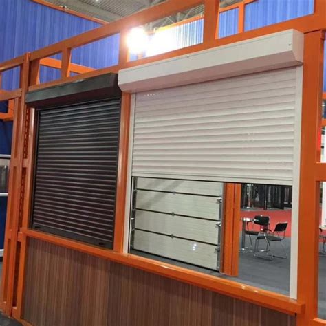 Electric Residential Security Outdoors Roller Shutter Windows Zhongtai