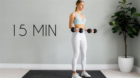 Full Upper Body Workout Tone And Sculpt 15 Min At Home Youtube