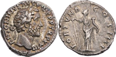 R Mische Kaiserzeit Denar N Chr Antoninus Pius Kopf