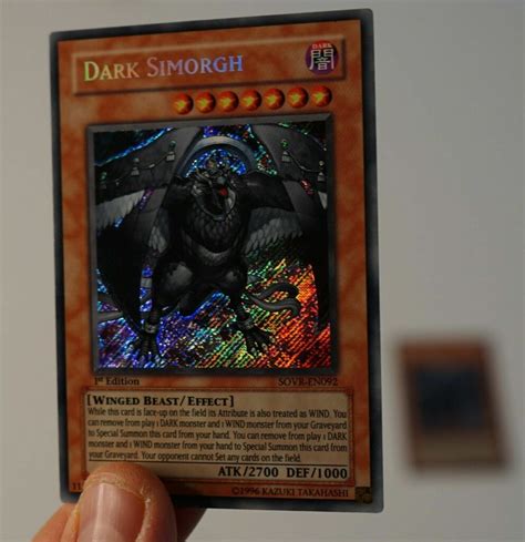 Yugioh 3x Dark Simorgh Sovr En092 Secret Rare 1st Edition Playset Yu