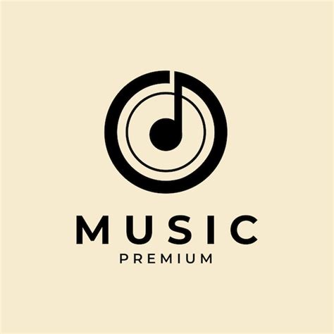 Premium Vector Music Vector Logo Illustration Design Template