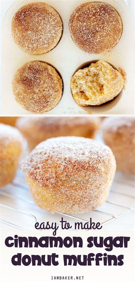 Cinnamon Sugar Donut Muffins Artofit