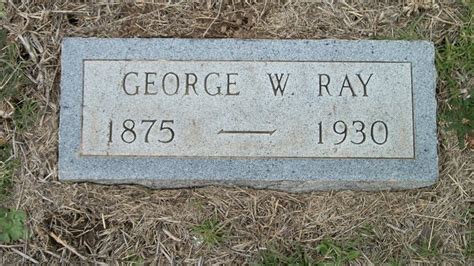 George Washington Ray Jr Find A Grave Memorial