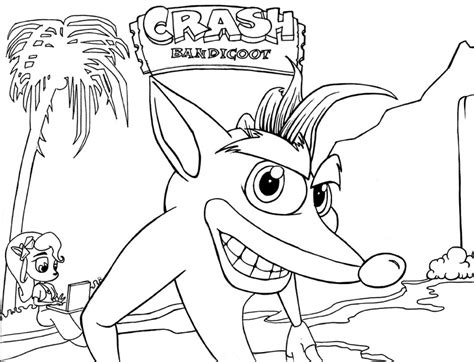 Crash Bandicoot 2 1997 Colorpage 01 By Crasharki On Deviantart