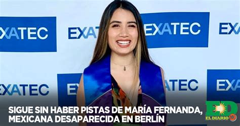 Sigue Sin Haber Pistas De María Fernanda Mexicana Desaparecida En