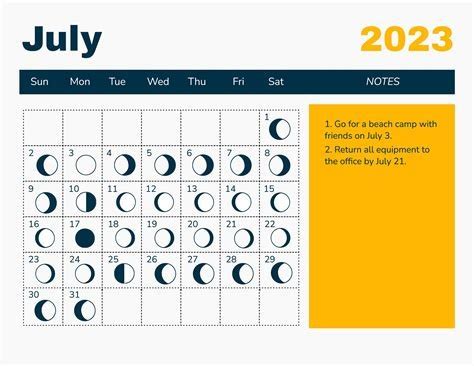 July 2024 lunar calendar - Wadaef