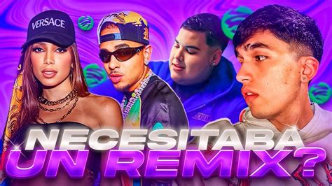 ReacciÓn A Floyymenor Anitta Ozuna Gata Only Remix Audio Oficial