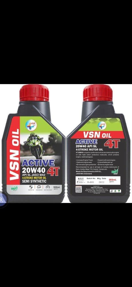 Semi Synthetic W Castrol Active T Bottle Of Ml Unit Pack