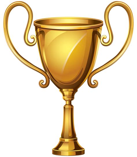 Gold Trophy Award 19008706 PNG