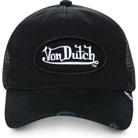 Von Dutch Truck Black Trucker Hat Caphunters