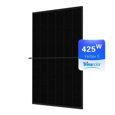 Trina Mono Solar Panel Full Black W In Stock Tsm De R Pv Solar