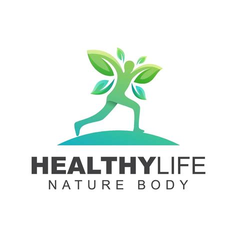 towards healthy living logo, people leaf run logo design vector template 7131899 Vector Art at ...