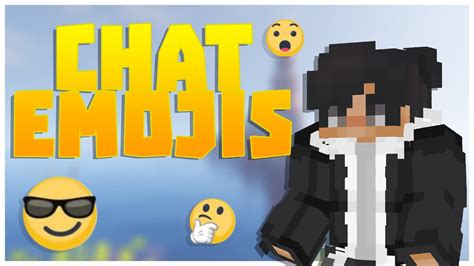 Emoji v minecraftu 😱 😑 Plugin ChatEmojis - YouTube