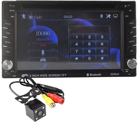 Boomboost Car Stereo With Touch Screen Din Support Usb Sd Aux