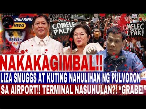 NAKAKAGIMBAL LIZA SMUGGS AT KUTING NAHULIHAN NG PULVORON SA AIRPORT