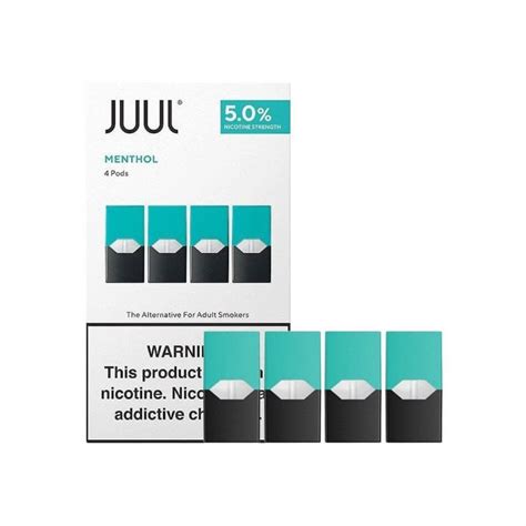 Buy Juul Pods Menthol 5 Nicotine Juul Menthol Pods USA