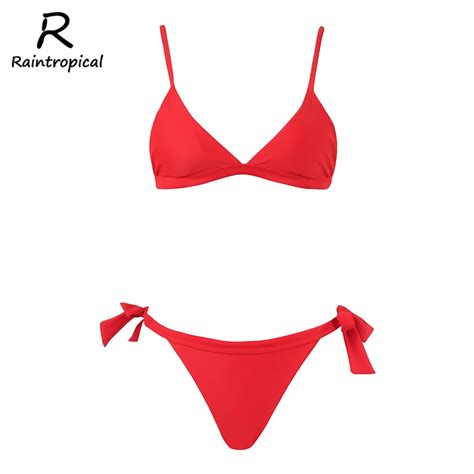 Raintropical 2019 New Female Summer Bikini Set Swimwear Bikinis Sexy