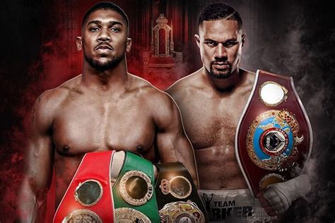 Anthony Joshua Vs Joseph Parker Big Fight Preview