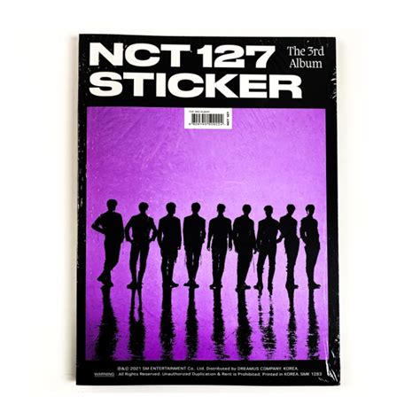 Jual Nct 127 3rd Album Sticker Photobook Ver Poster Shopee